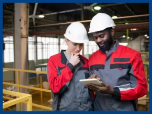 Formation aux métiers de l’hydraulique industrielle – EDHD Techniciens en hydraulique industrielle en formation dans un environnement industriel chez EDHD